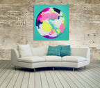 World of Colours on the wall