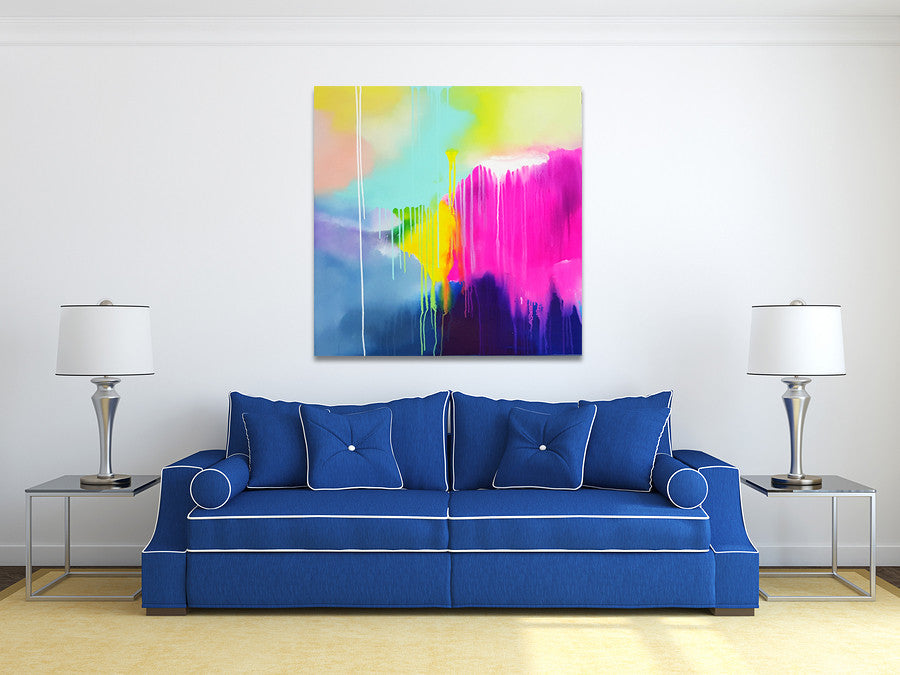 Vivid on the wall