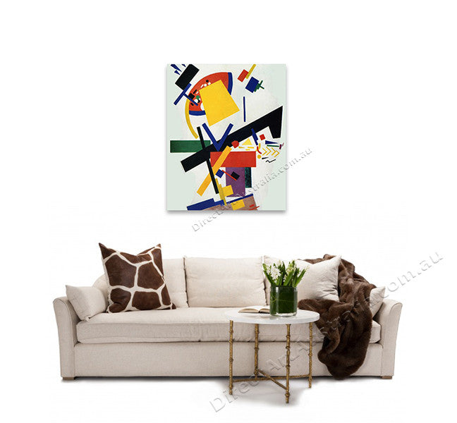 Suprematism on the wall