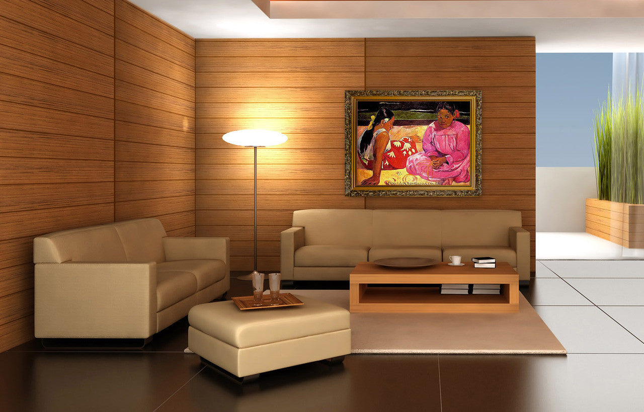 Tahitian Women on the wall