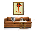 Suprematism 1927 on the wall