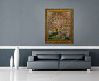 The Walnut and Apple Trees in Bloom at Eragny on the wall