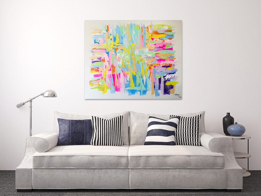 Pastel Paradise  on the wall