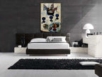 Still Life with Three Puppies on the wall