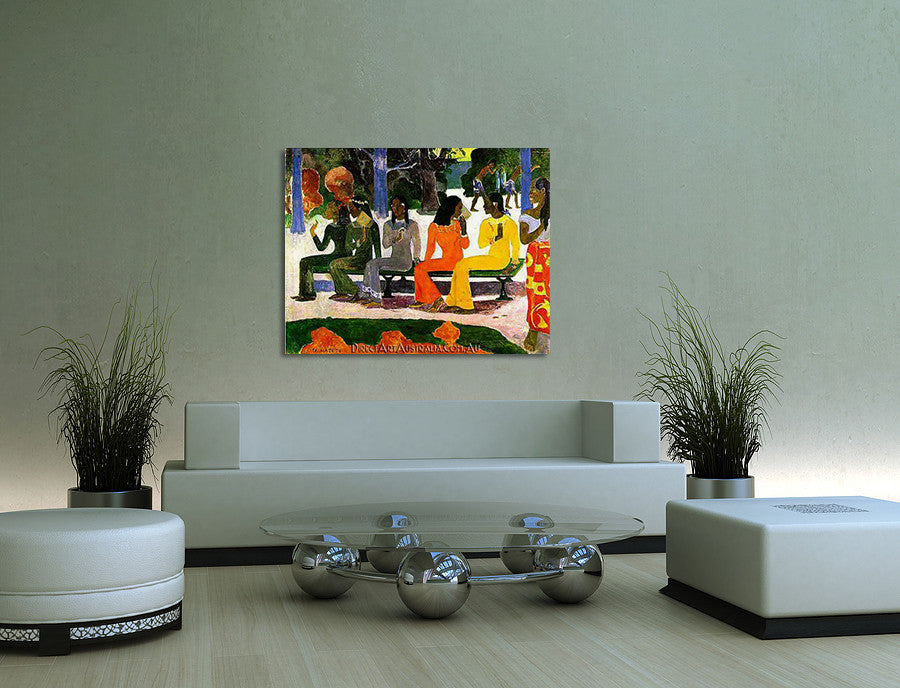 Market Day on the wall
