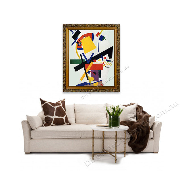 Suprematism on the wall