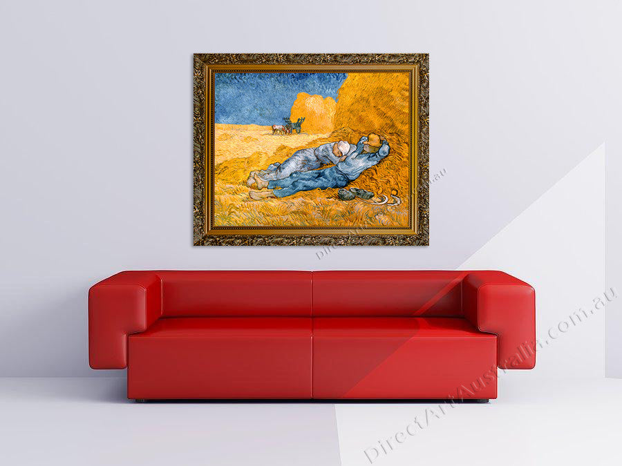 The Siesta on the wall