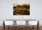 View of l'Hermitage Jallais Hills Pontoise on the wall
