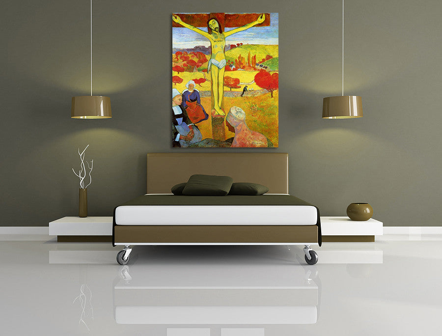 The Yellow Christ on the wall