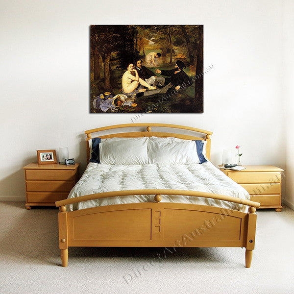 Le Dejeuner sur L'Herbe on the wall