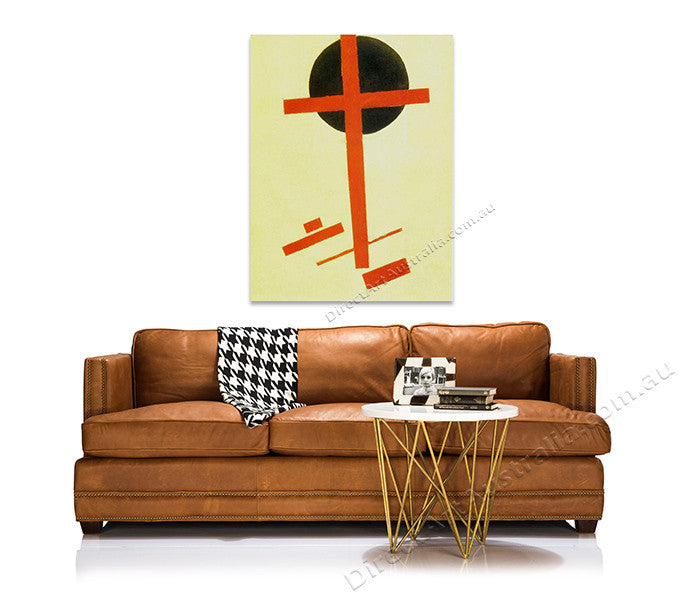 Suprematism 1927 on the wall