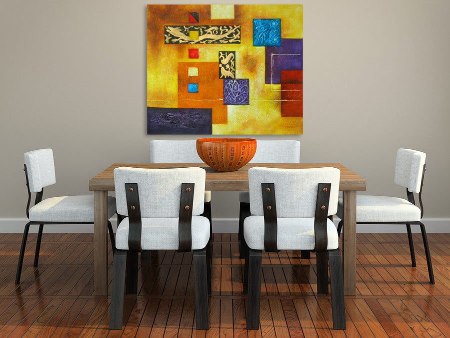 Warm Aura on the wall