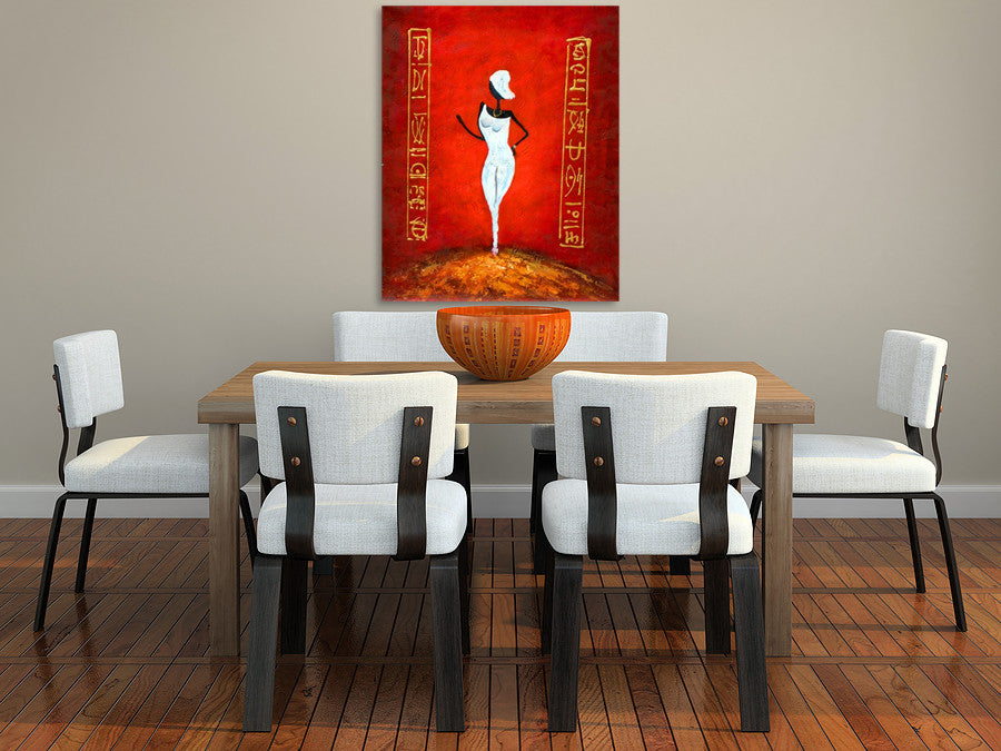 Black Diva Two on the wall