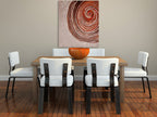 Solitary Swirl on the wall