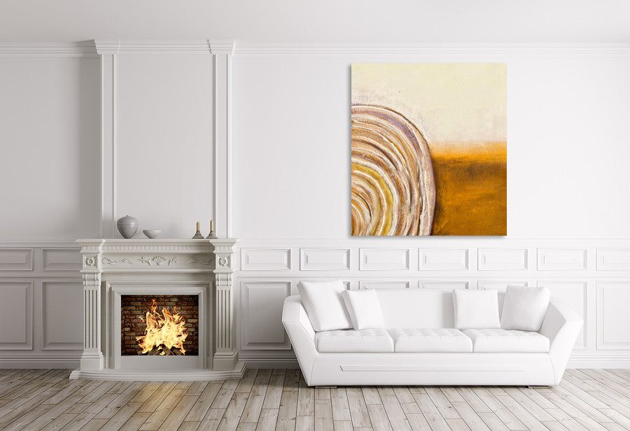 Swirling Away on the wall