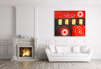Mars on the wall