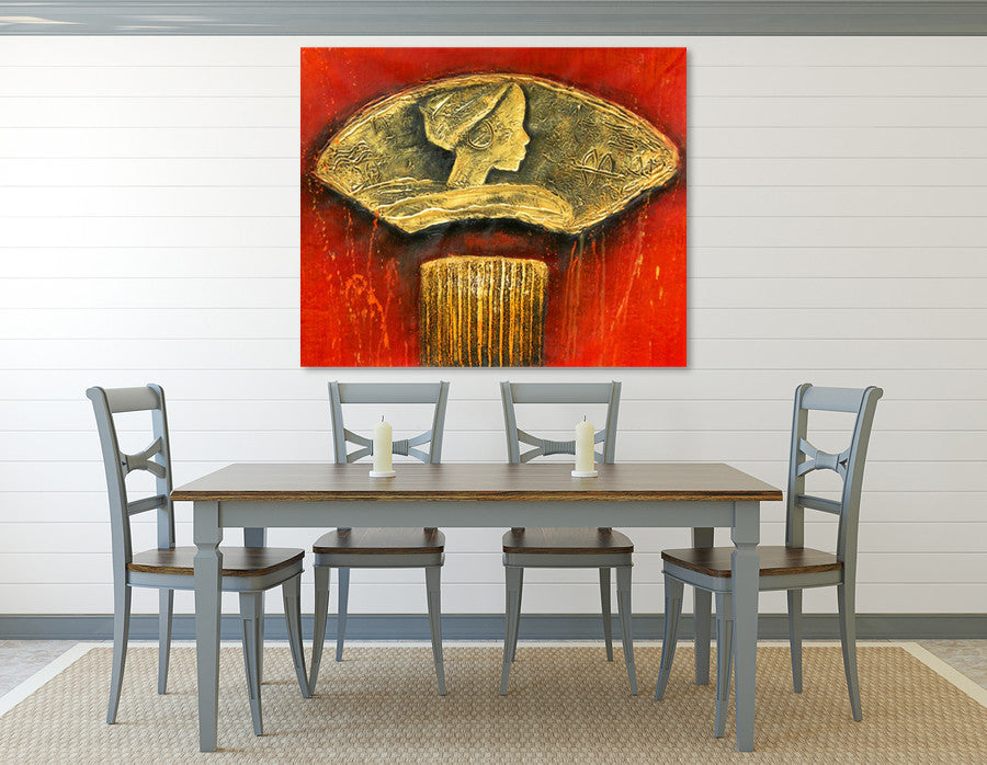 Emblem on the wall