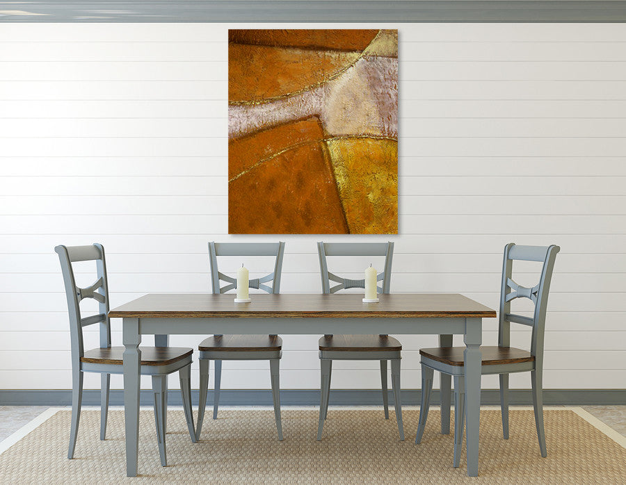 Pathway to Gold on the wall