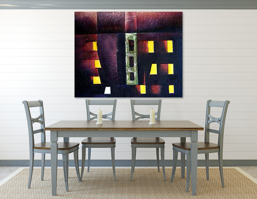 The Tenement  on the wall
