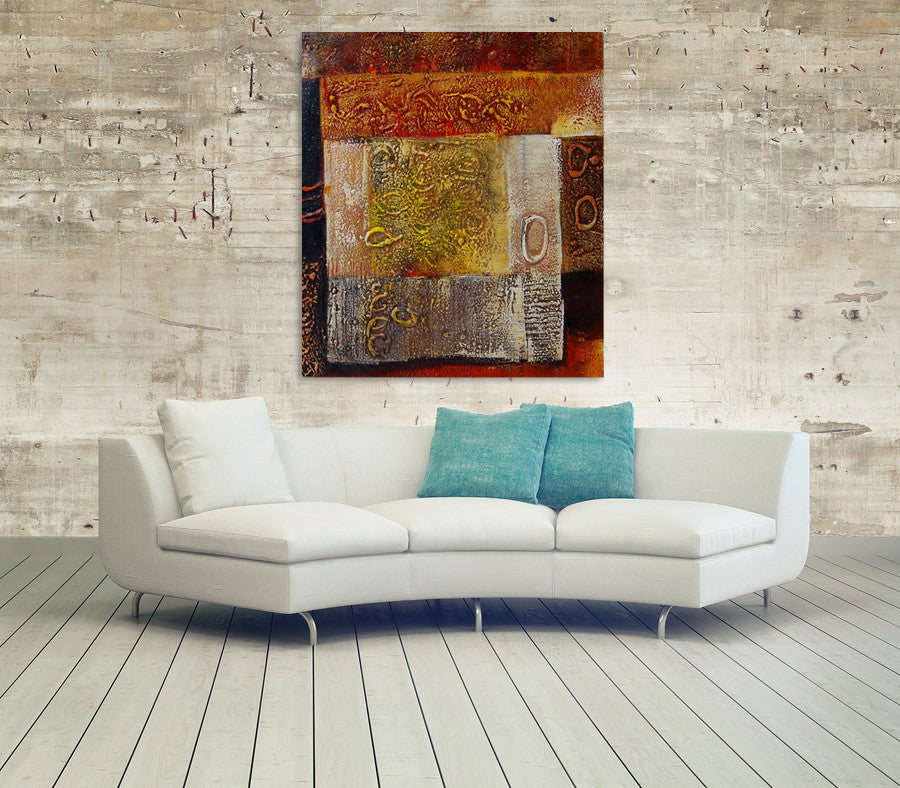 Earthly Pattern on the wall