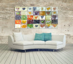 Happy Hearts on the wall