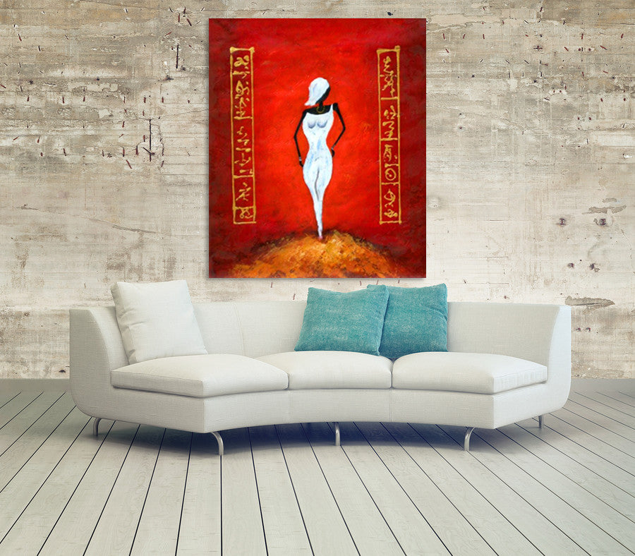 Black Diva One on the wall
