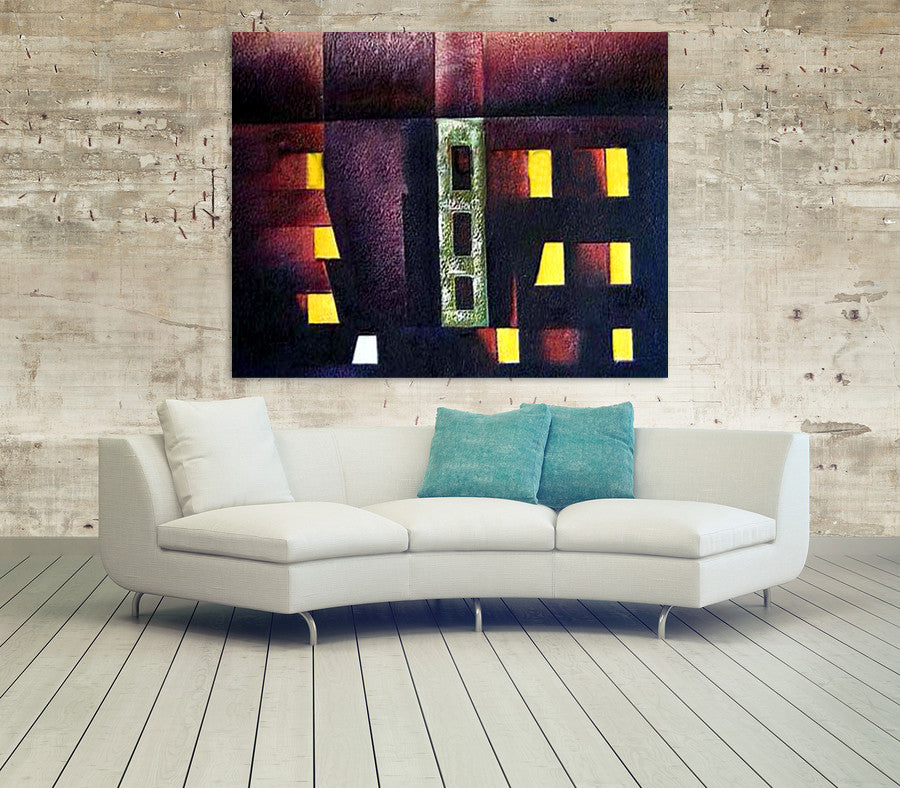The Tenement  on the wall