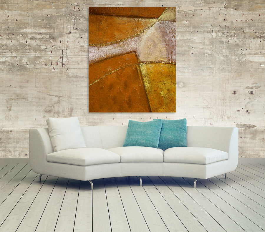 Pathway to Gold on the wall
