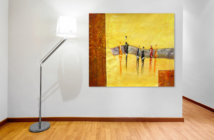 Wanderers on the wall