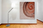 Solitary Swirl on the wall