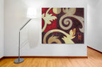 Spiral on the wall