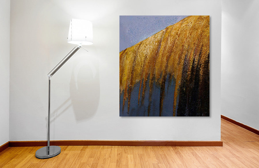 Water Falls on the wall
