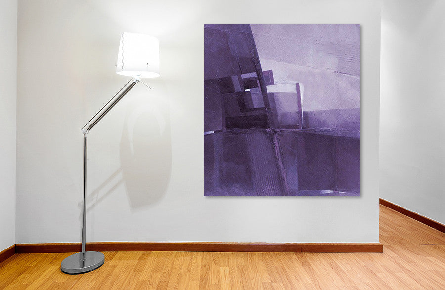 Purple Haze II on the wall