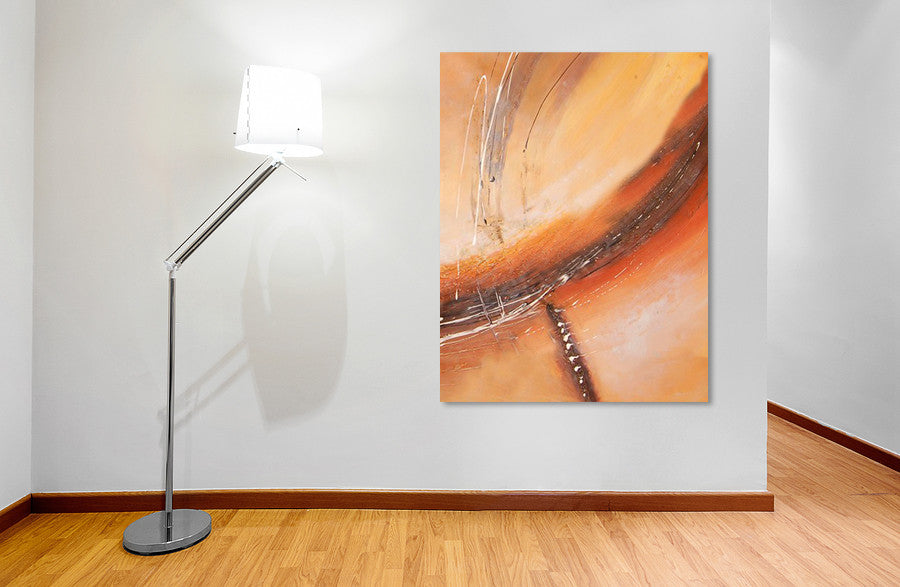 Sphere in Motion II on the wall