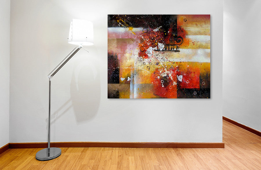 Hazy on the wall