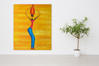 Poise on the wall