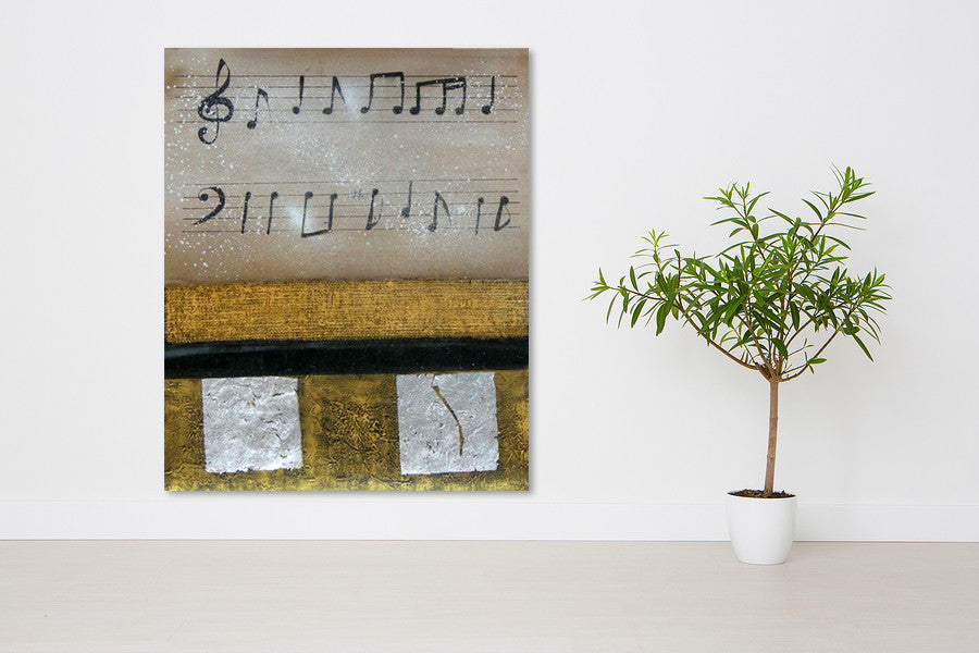 Eighth Note on the wall