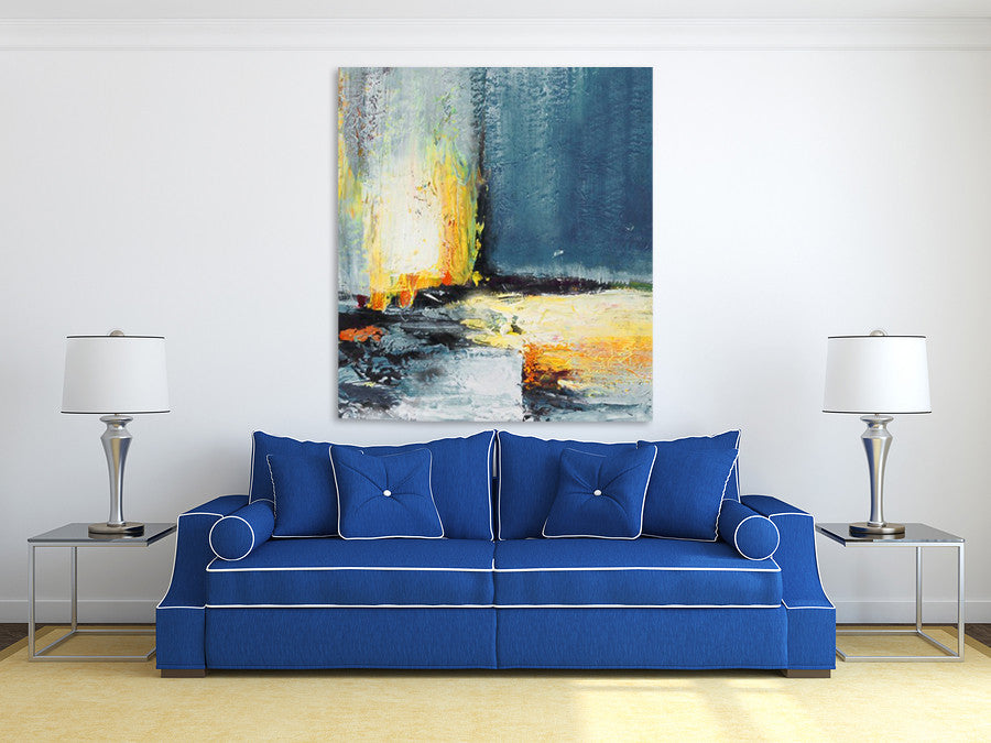 Forest Campfire on the wall