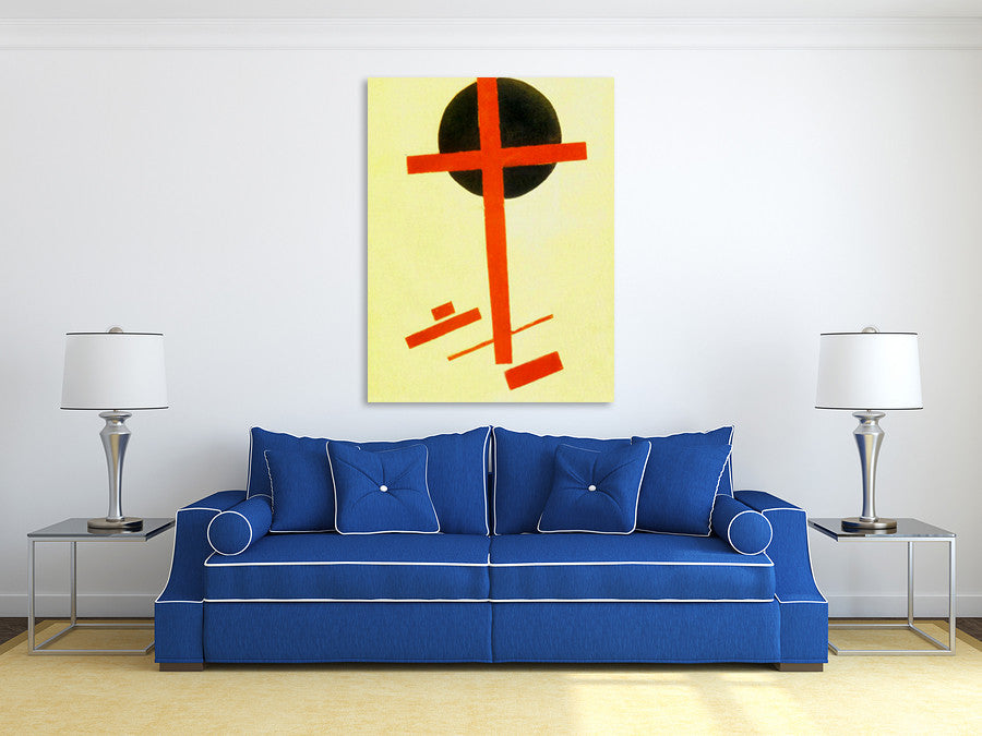 Suprematism 1927 on the wall