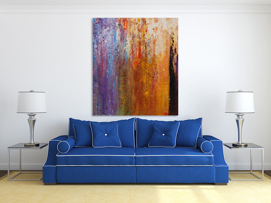 Beauty of Colors on the wall