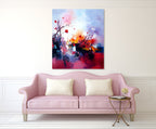 Collision of Colors on the wall