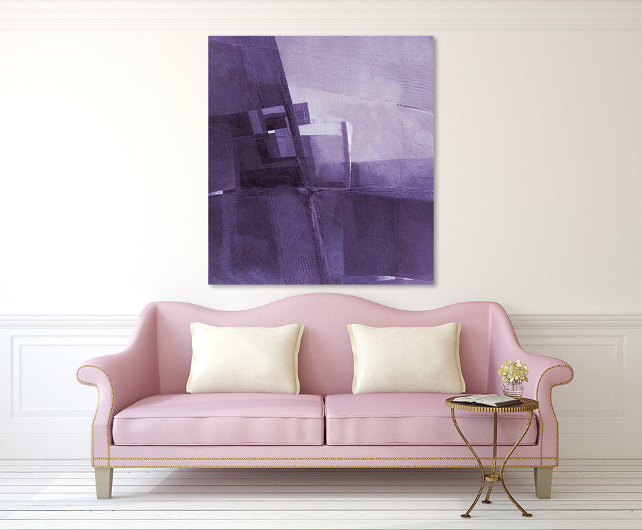 Purple Haze II on the wall