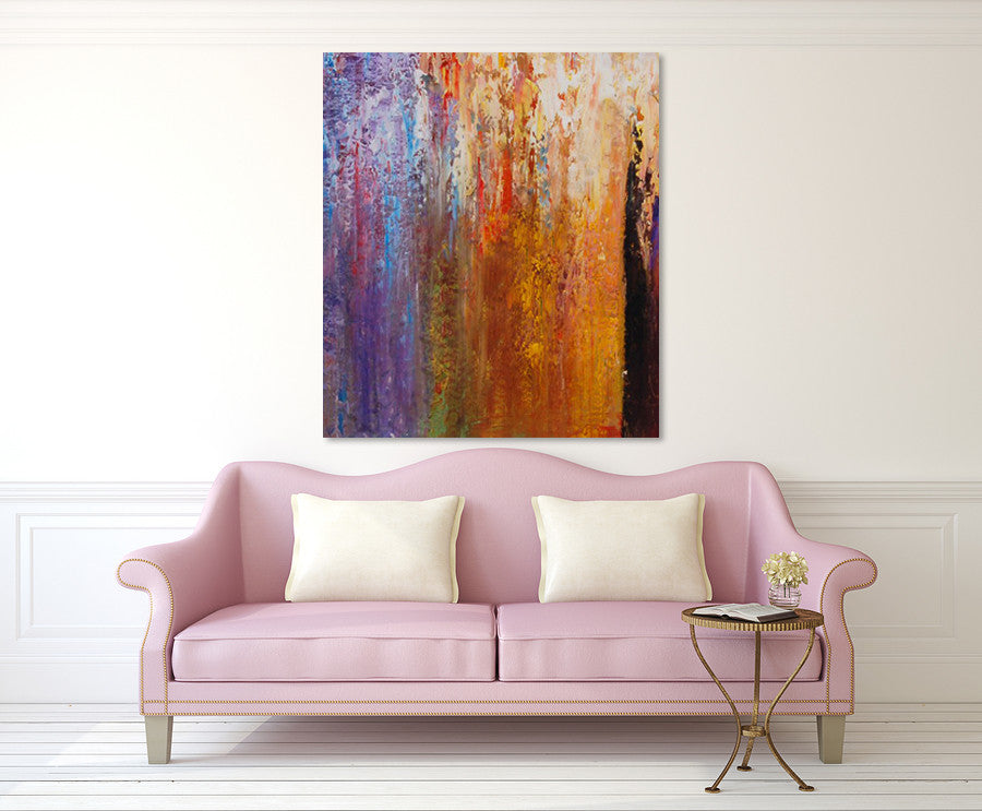 Beauty of Colors on the wall