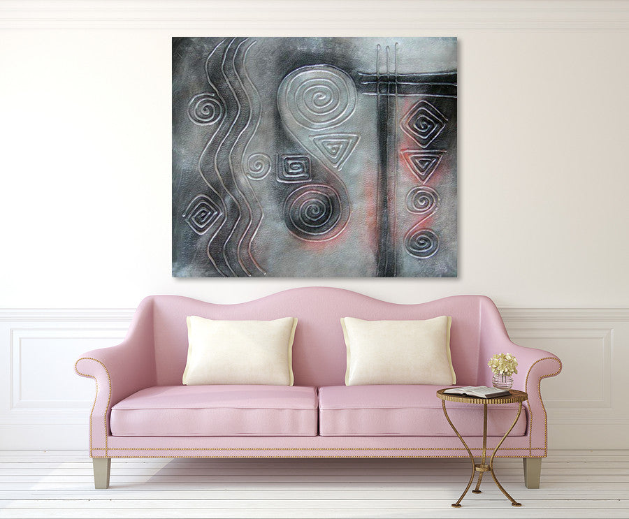 Swirls and Waves on the wall
