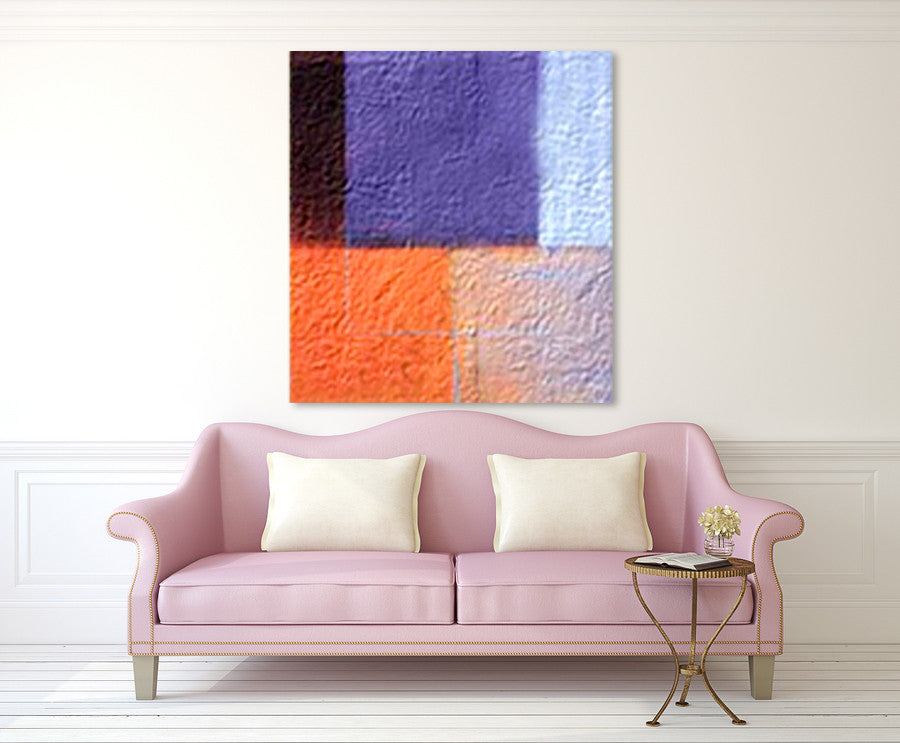 Pastel Creation on the wall