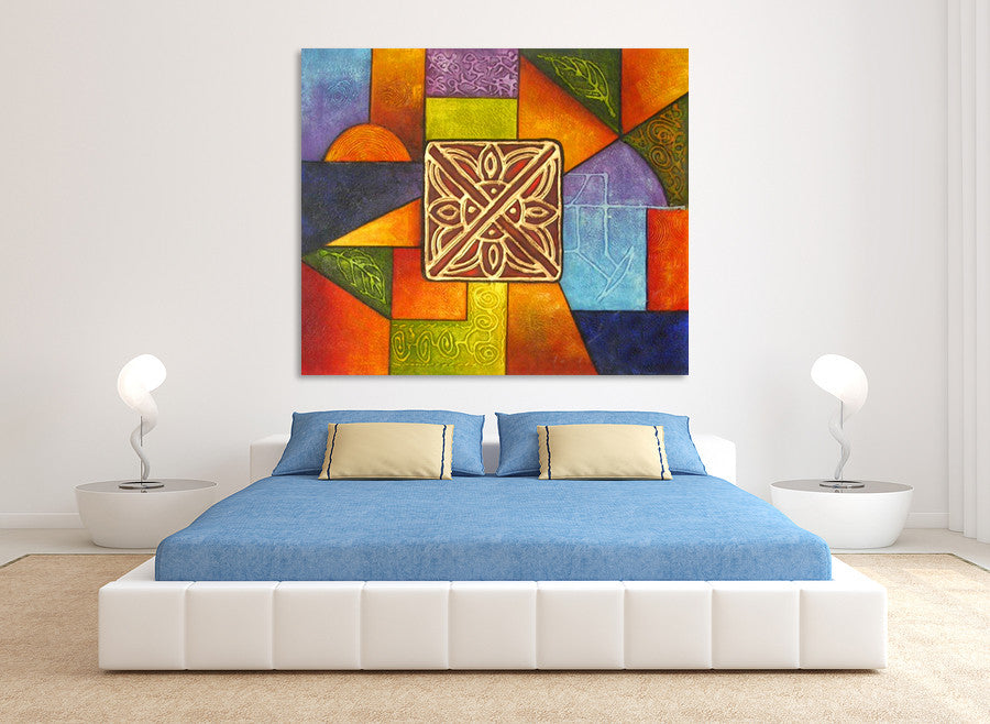 Oriental Illusion on the wall