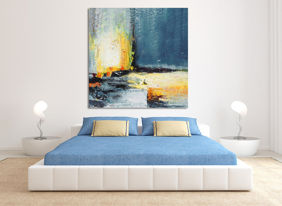 Forest Campfire on the wall