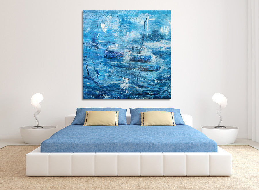 Big Blue Chaos on the wall