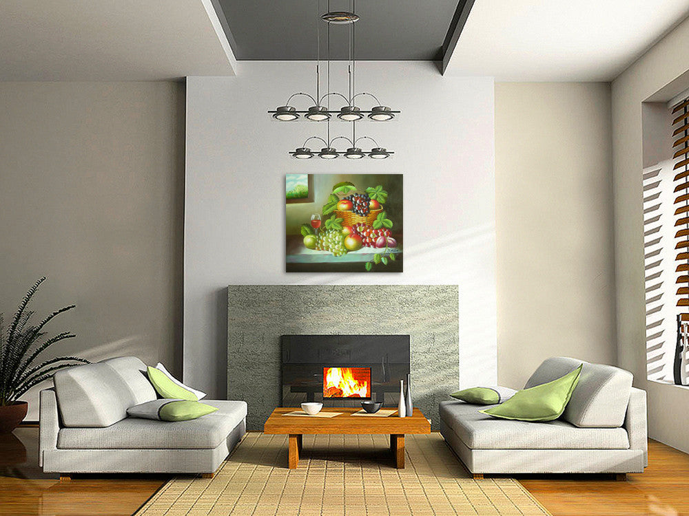 Grapes on the wall