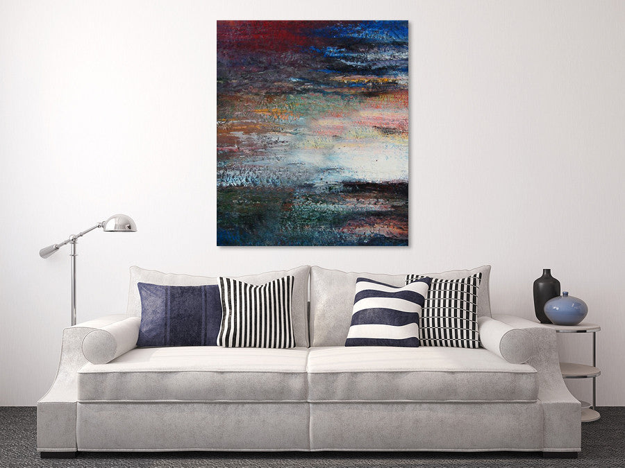 Storm in Horizon on the wall